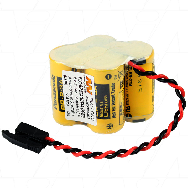 MI Battery Experts PLC-BR2/3AGCT4A